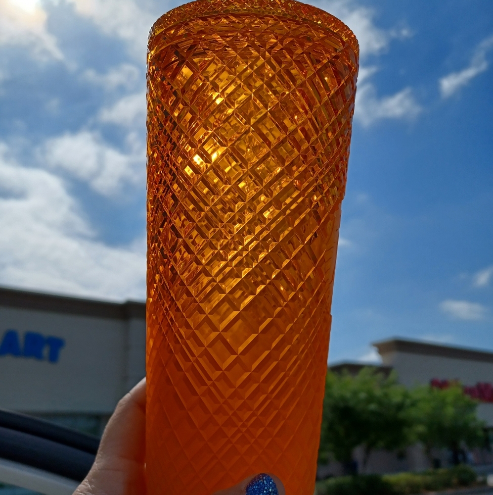 Starbucks Mango venti tumbler 25 oz